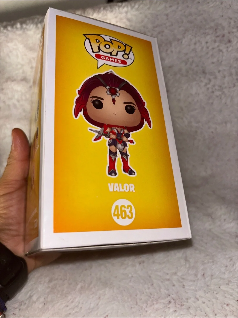 Funko Pop! Games Fortnite Valor Vinyl Figure - Red, Purple, Black